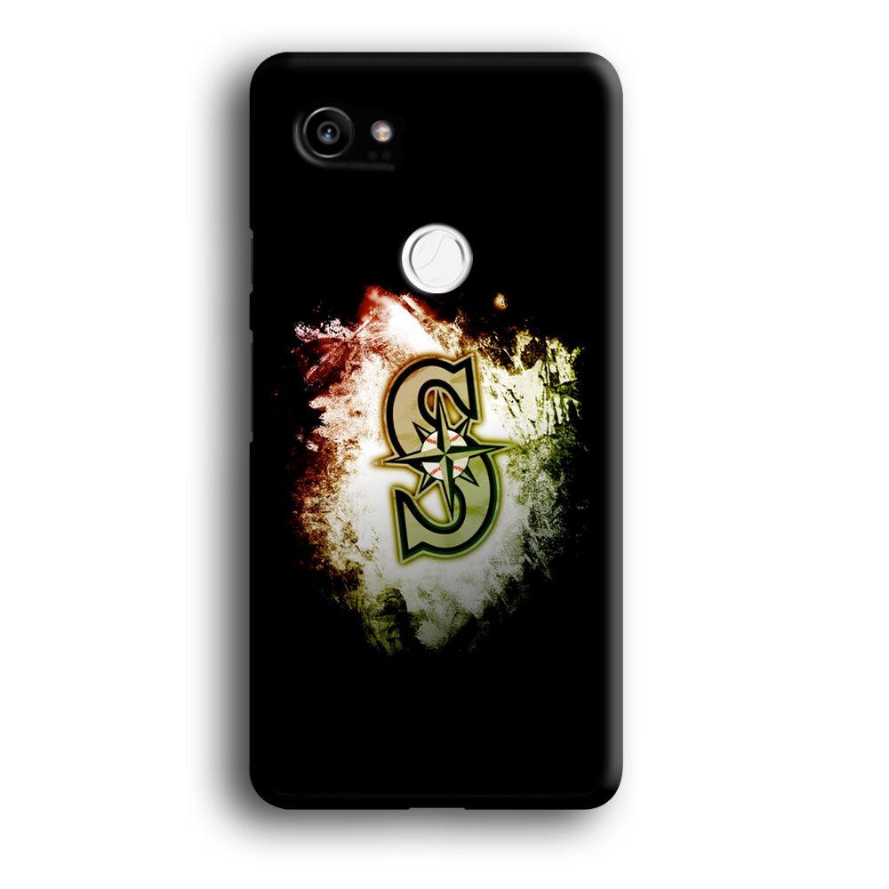Baseball Seattle Mariners MLB 002 Google Pixel 2 XL 3D Case-Xtracase