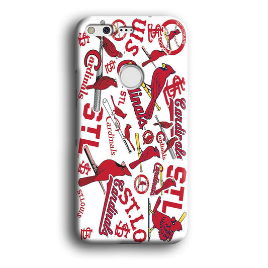 Baseball St. Louis Cardinals MLB 001 Google Pixel XL 3D Case-Xtracase