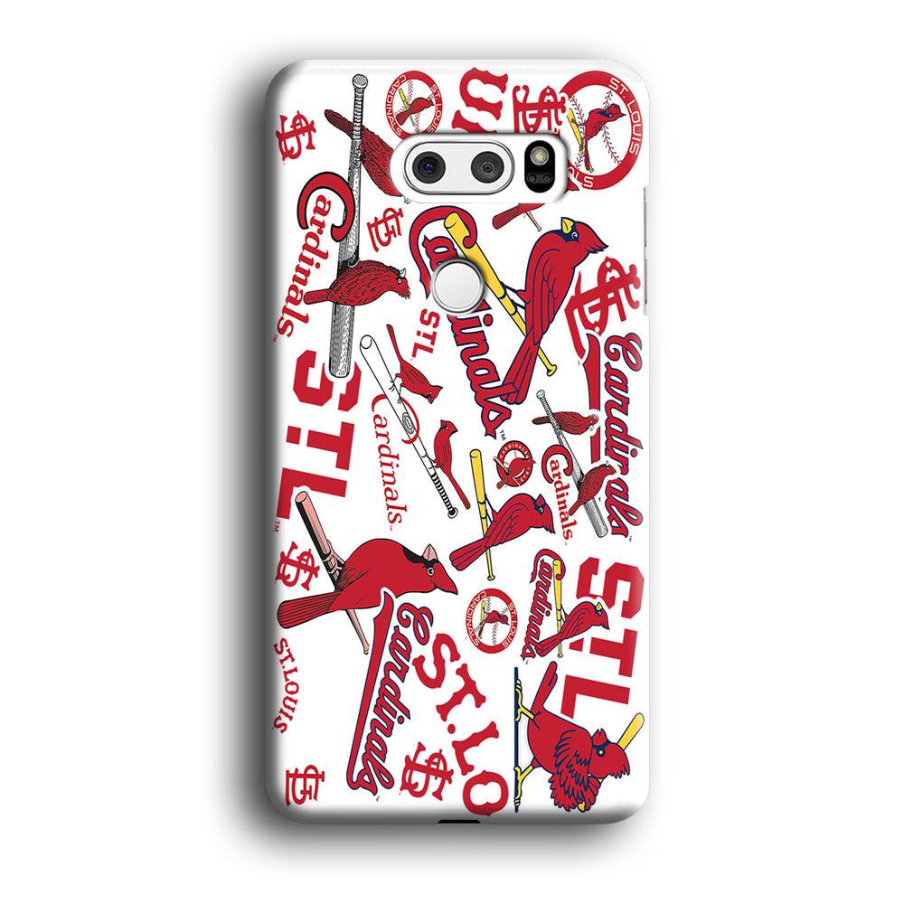 Baseball St. Louis Cardinals MLB 001 LG V30 3D Case-Xtracase