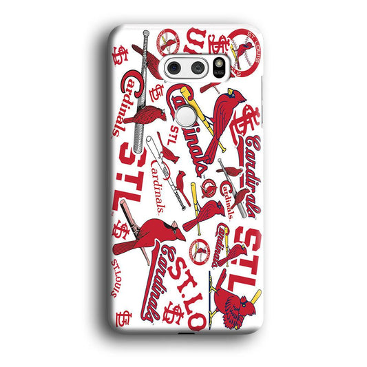 Baseball St. Louis Cardinals MLB 001 LG V30 3D Case-Xtracase