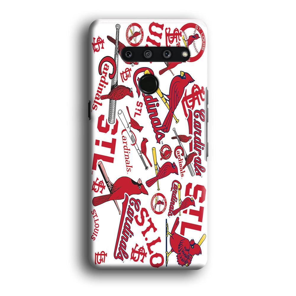 Baseball St. Louis Cardinals MLB 001 LG V50 3D Case-Xtracase