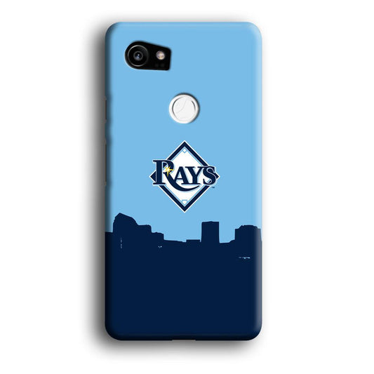 Baseball Tampa Bay Rays MLB 001 Google Pixel 2 XL 3D Case-Xtracase