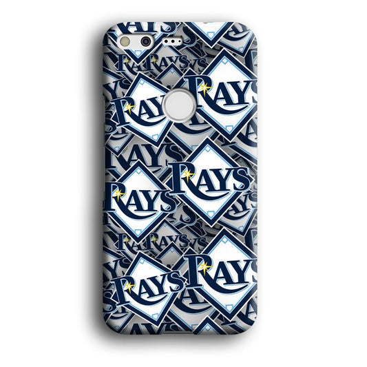 Baseball Tampa Bay Rays MLB 002 Google Pixel XL 3D Case-Xtracase