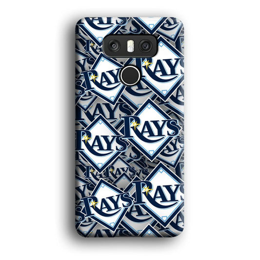 Baseball Tampa Bay Rays MLB 002 LG G6 3D Case-Xtracase