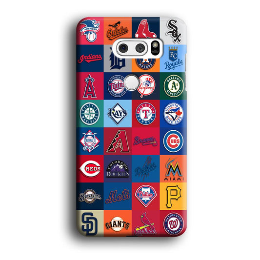 Baseball Teams MLB LG V30 3D Case-Xtracase