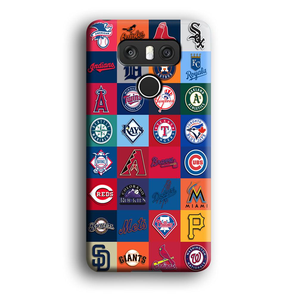 Baseball Teams MLB LG G6 3D Case-Xtracase