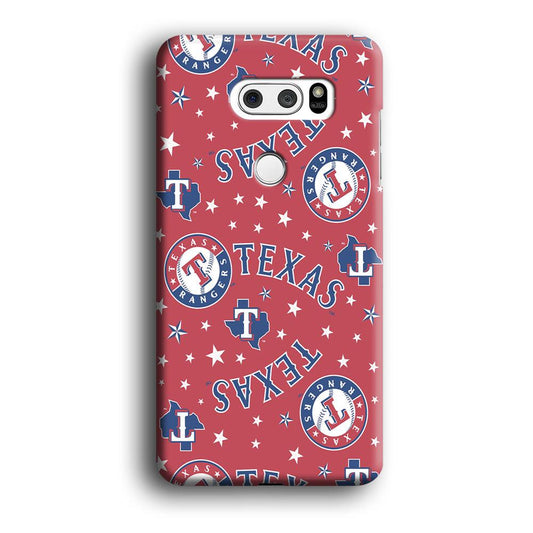 Baseball Texas Rangers MLB 001 LG V30 3D Case-Xtracase