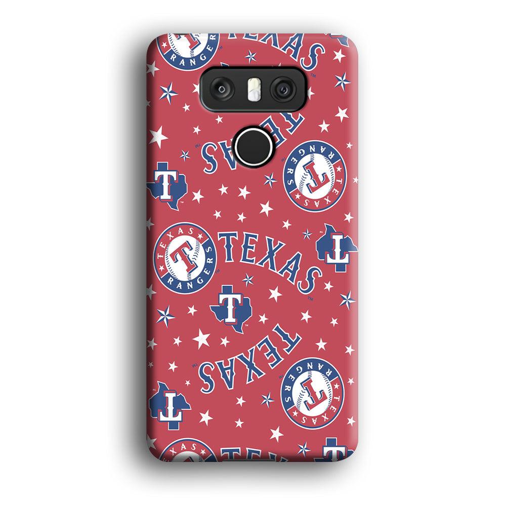 Baseball Texas Rangers MLB 001 LG G6 3D Case-Xtracase