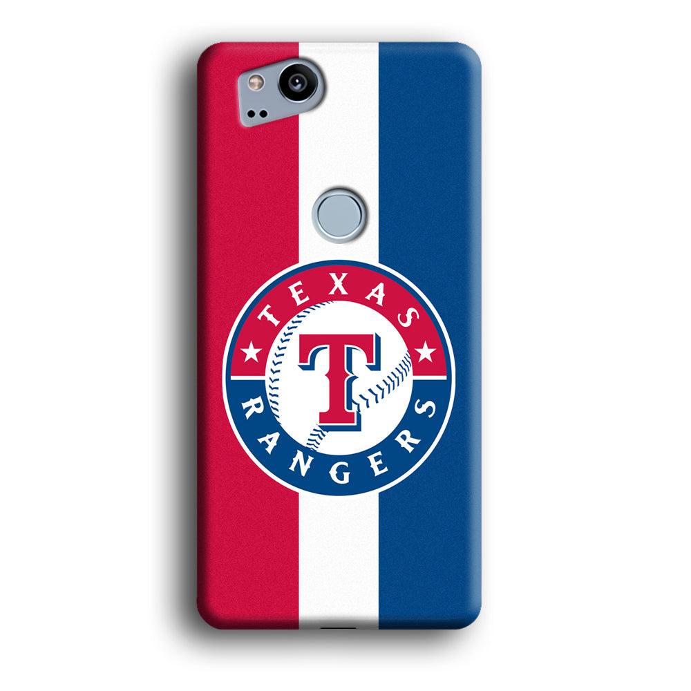 Baseball Texas Rangers MLB 002 Google Pixel 2 3D Case-Xtracase
