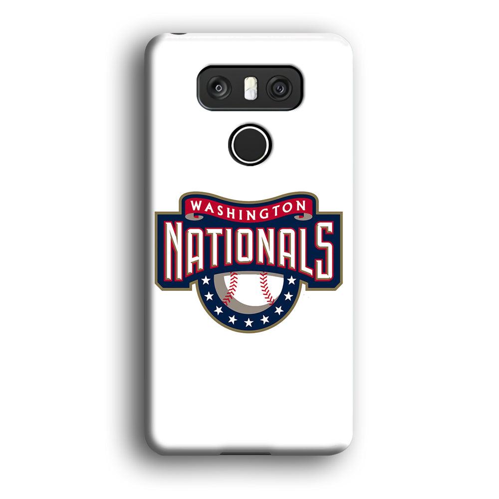 Baseball Washington Nationals MLB 001 LG G6 3D Case-Xtracase