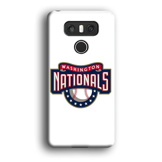 Baseball Washington Nationals MLB 001 LG G6 3D Case-Xtracase