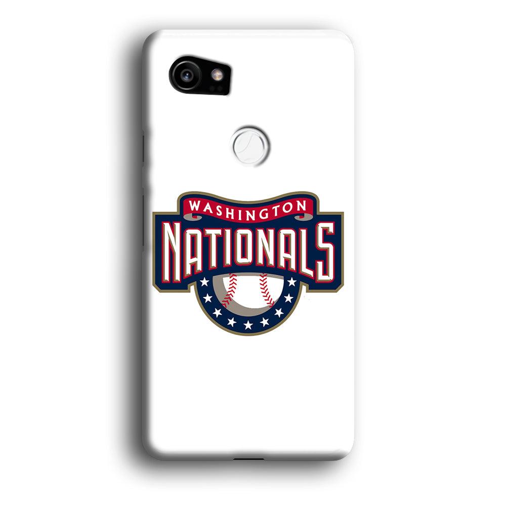 Baseball Washington Nationals MLB 001 Google Pixel 2 XL 3D Case-Xtracase