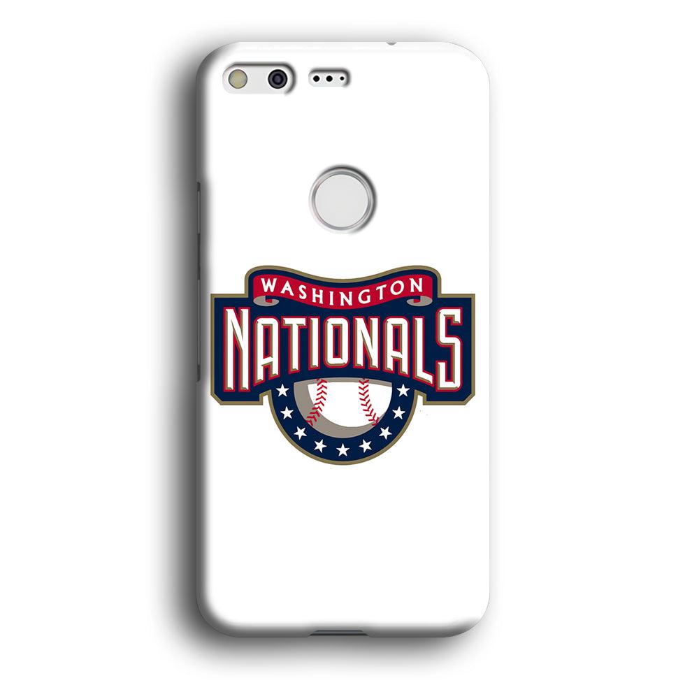 Baseball Washington Nationals MLB 001 Google Pixel XL 3D Case-Xtracase