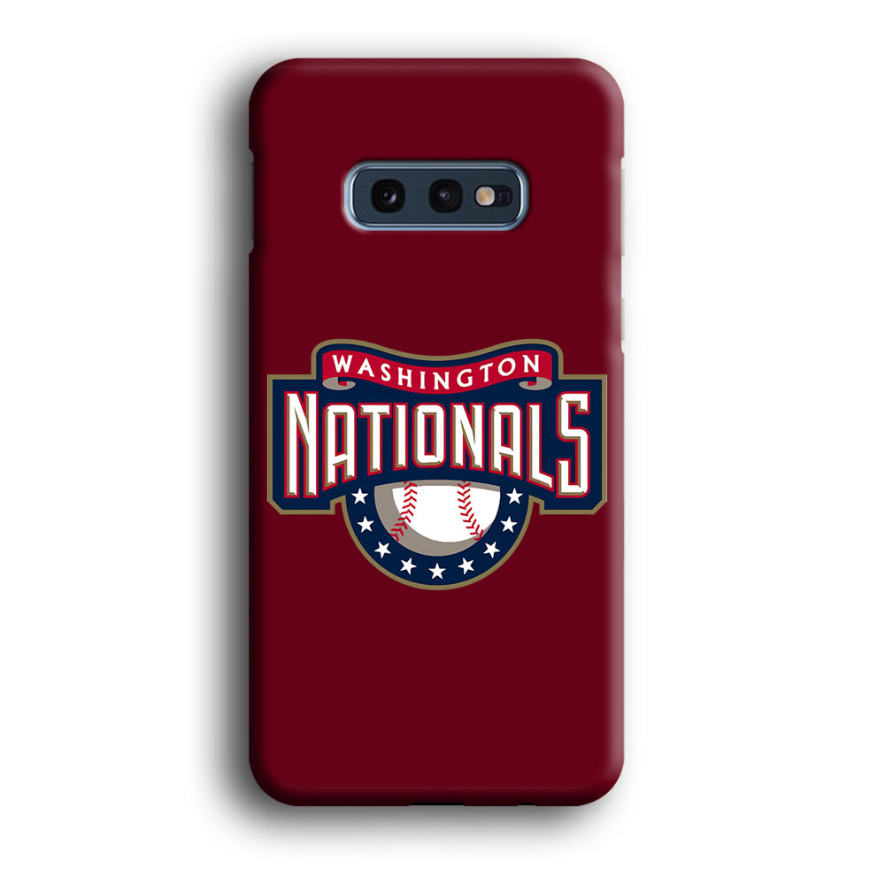 Baseball Washington Nationals MLB 002 Samsung Galaxy S10E Case