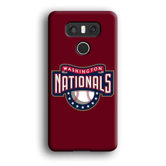 Baseball Washington Nationals MLB 002 LG G6 3D Case-Xtracase