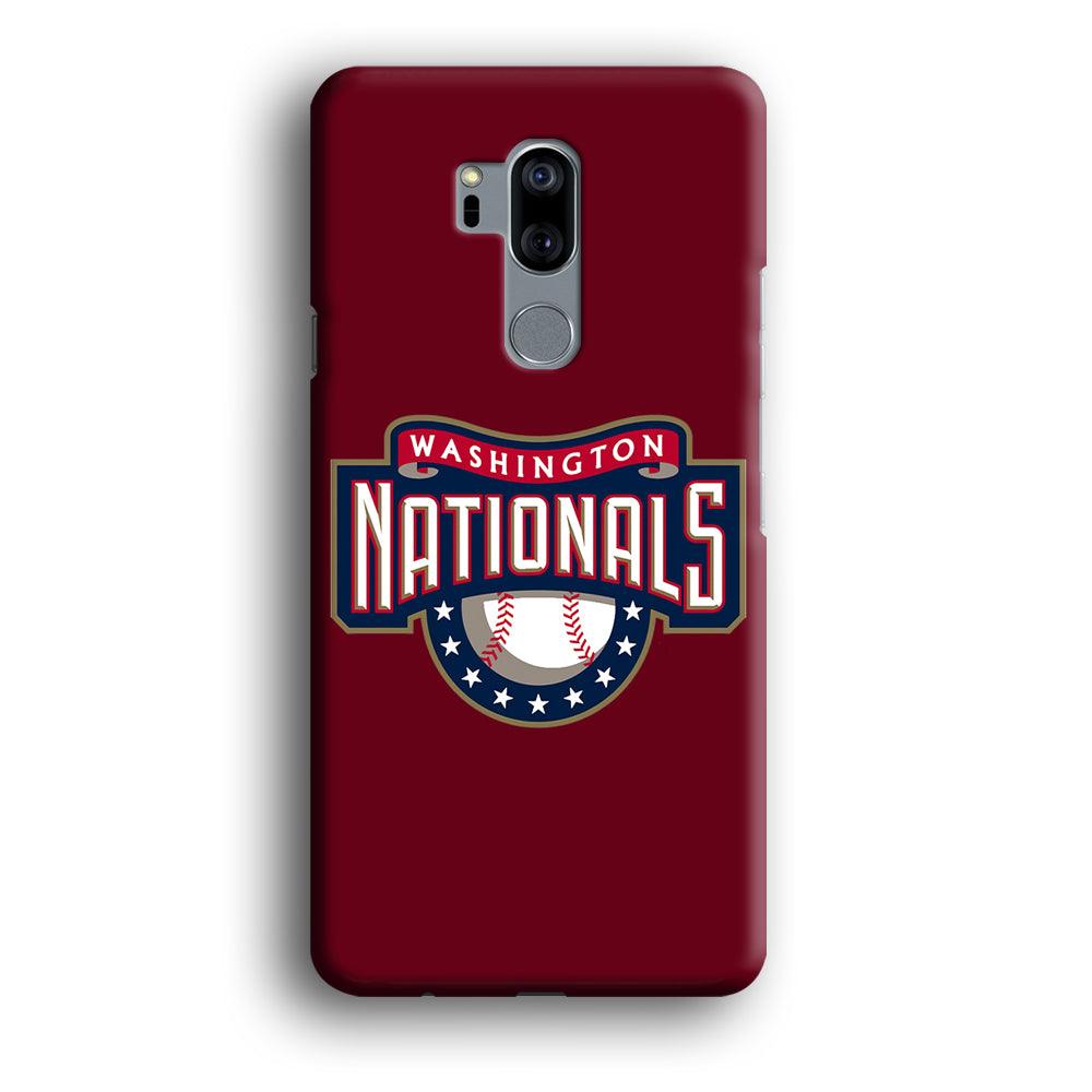 Baseball Washington Nationals MLB 002 LG G7 ThinQ 3D Case-Xtracase