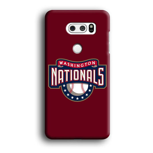 Baseball Washington Nationals MLB 002 LG V30 3D Case-Xtracase
