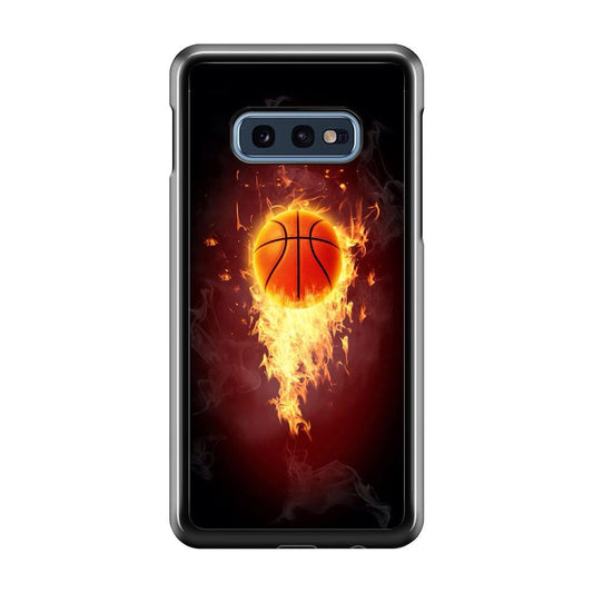 Basketball Art 001 Samsung Galaxy S10E Case-Plastic / Full Wrap (3D Case)-Xtracase