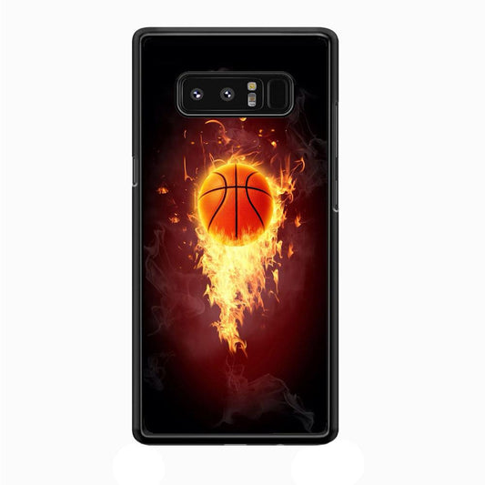 Basketball Art 001 Samsung Galaxy Note 8 Case-Plastic / Full Wrap (3D Case)-Xtracase