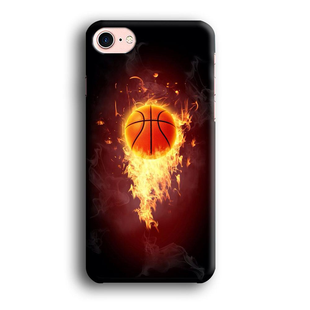 Basketball Art 001 iPhone SE 2020 Case-Plastic / Full Wrap (3D Case)-Xtracase
