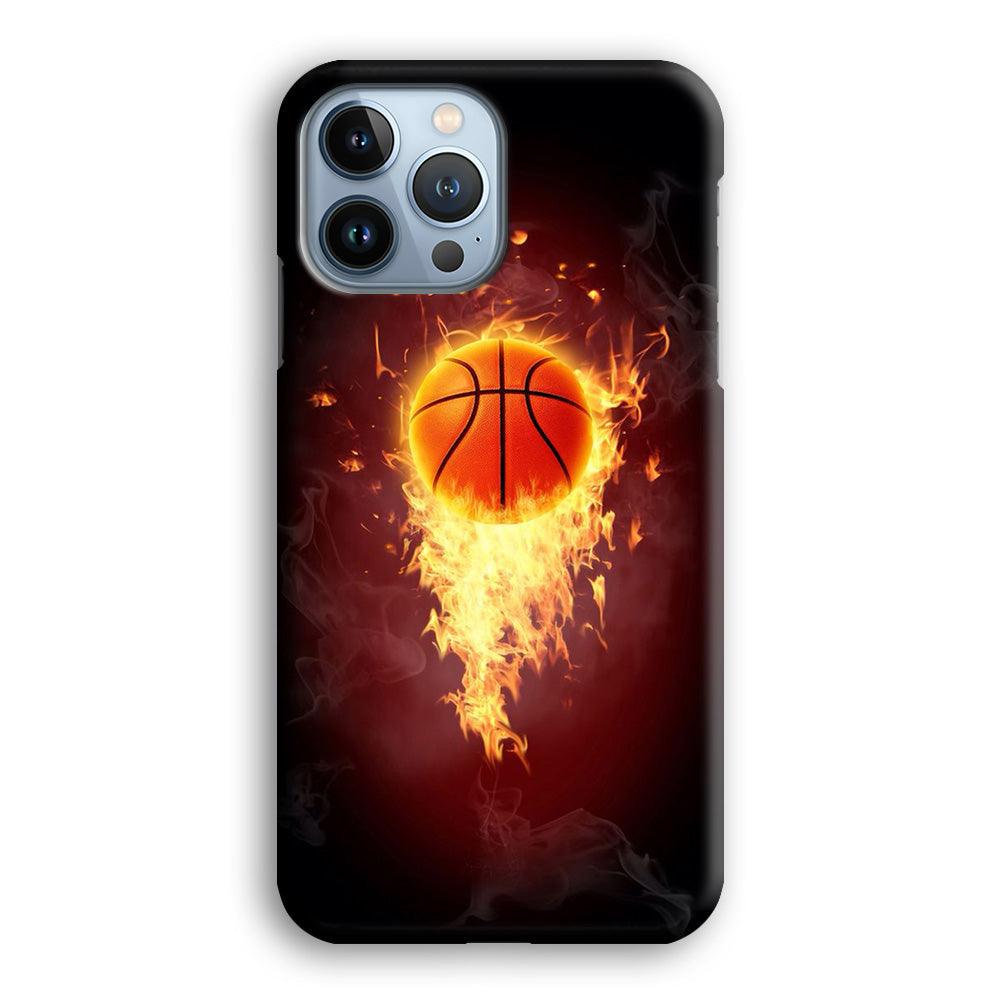 Basketball Art 001 iPhone 13 Pro Case-Plastic / Full Wrap (3D Case)-Xtracase