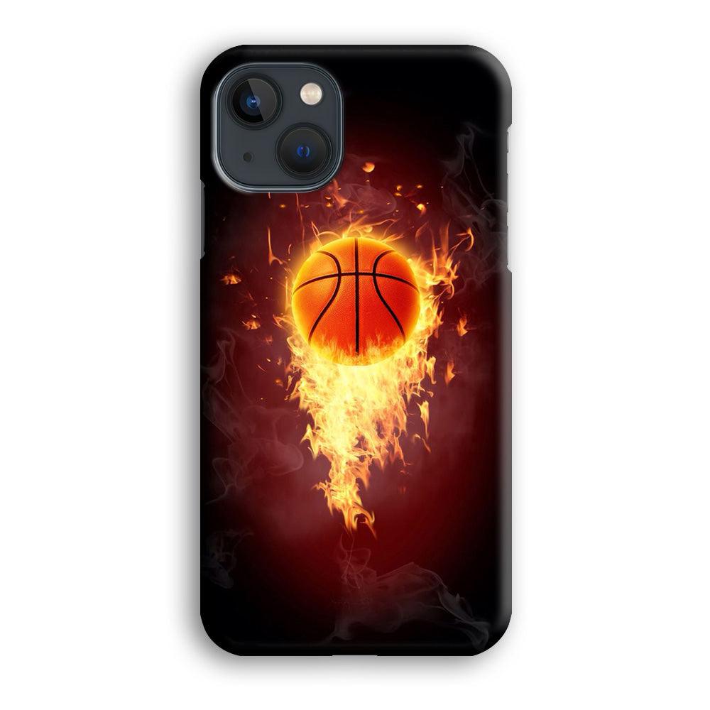 Basketball Art 001 iPhone 13 Mini Case-Plastic / Full Wrap (3D Case)-Xtracase