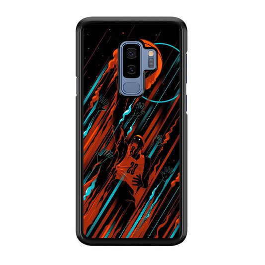 Basketball Art 003 Samsung Galaxy S9 Plus Case-Plastic / Full Wrap (3D Case)-Xtracase