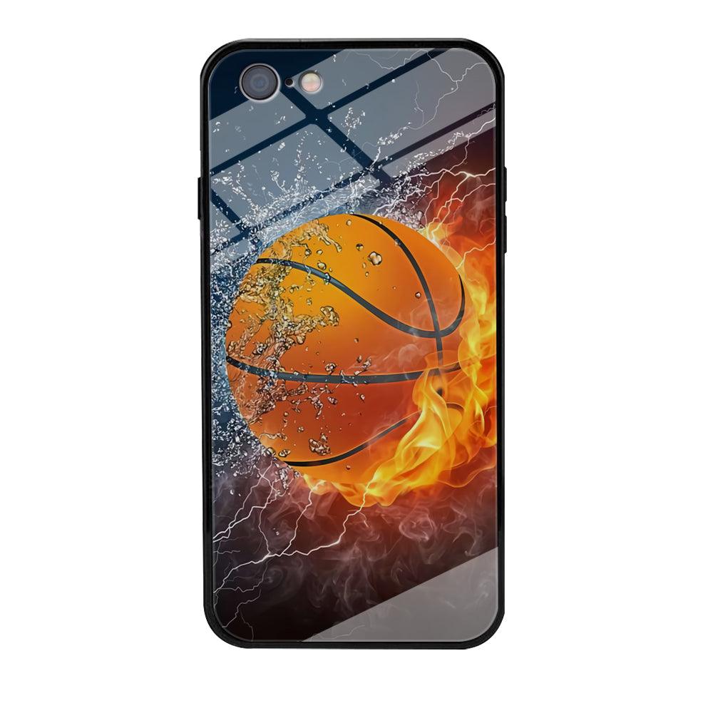 Basketball Ball Cool Art iPhone 6 | 6s Case-Plastic / Full Wrap (3D Case)-Xtracase