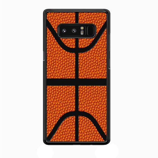 Basketball Pattern Samsung Galaxy Note 8 Case-Plastic / Full Wrap (3D Case)-Xtracase