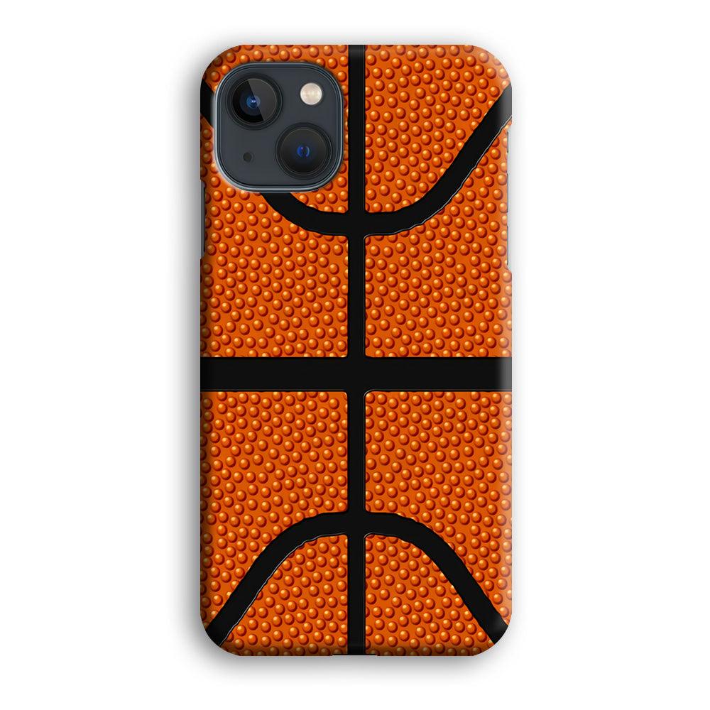 Basketball Pattern iPhone 13 Mini Case-Plastic / Full Wrap (3D Case)-Xtracase