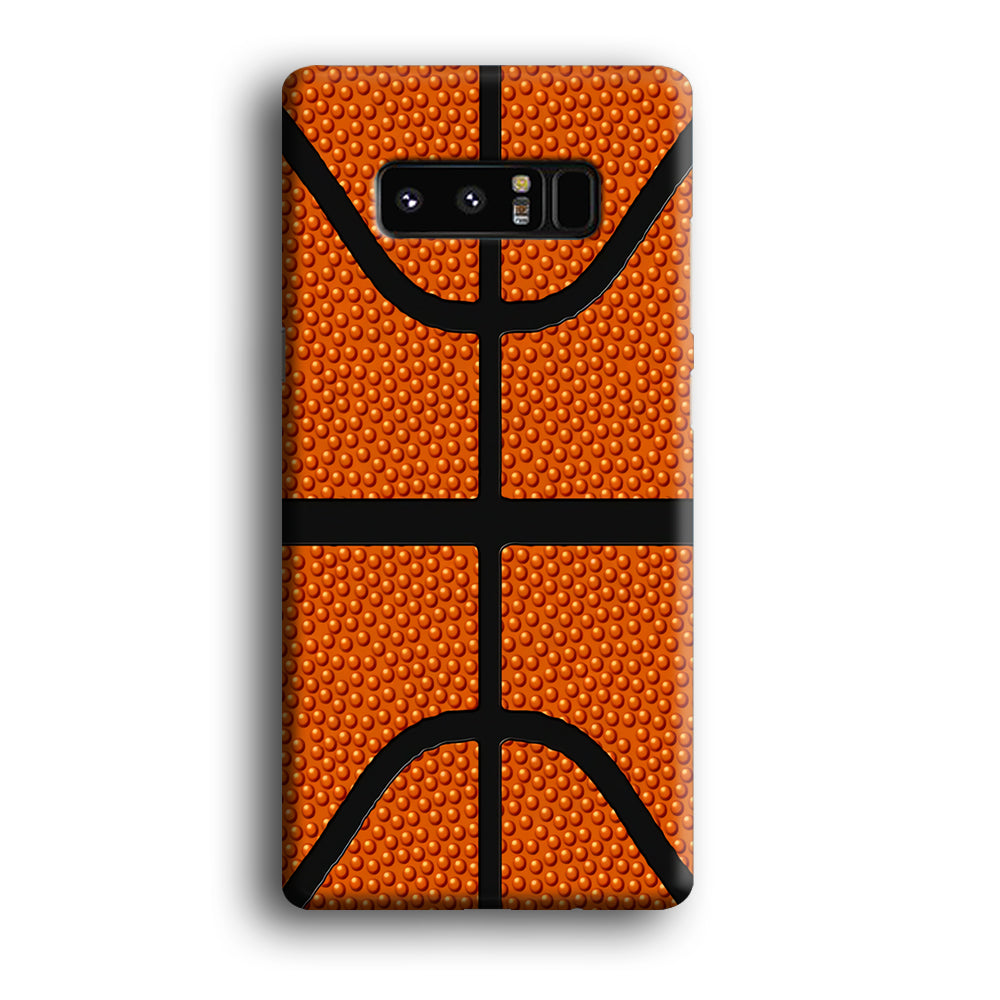 Basketball Pattern Samsung Galaxy Note 8 Case