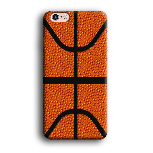 Basketball Pattern iPhone 6 | 6s Case-Plastic / Full Wrap (3D Case)-Xtracase