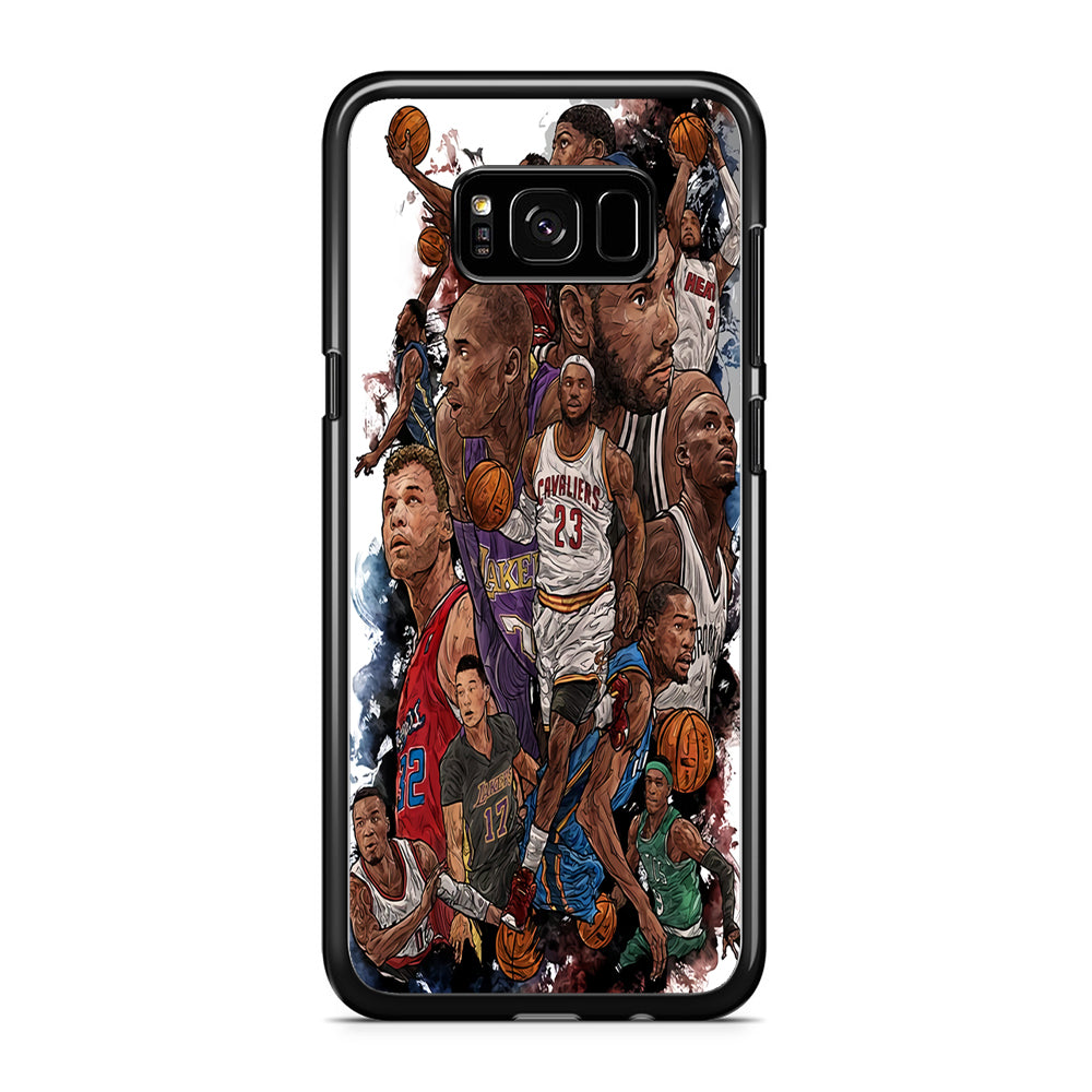 Basketball Players Art Samsung Galaxy S8 Plus Case