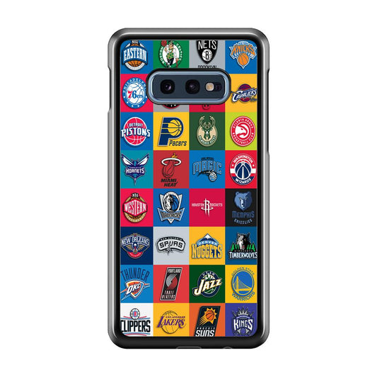 Basketball Teams NBA Samsung Galaxy S10E Case-Plastic / Full Wrap (3D Case)-Xtracase