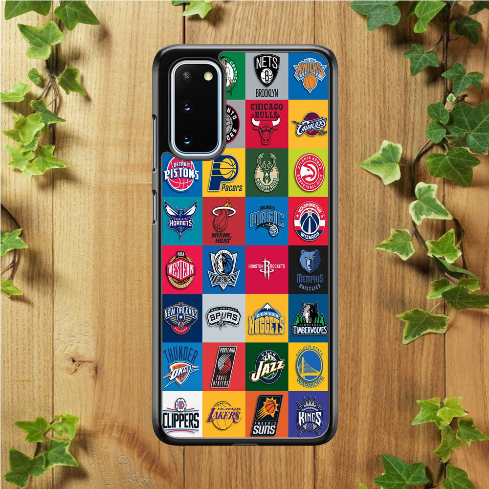 Basketball Teams NBA Samsung Galaxy S20 Case-Plastic / Full Wrap (3D Case)-Xtracase