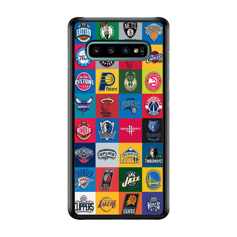 Basketball Teams NBA Samsung Galaxy S10 Case-Plastic / Full Wrap (3D Case)-Xtracase