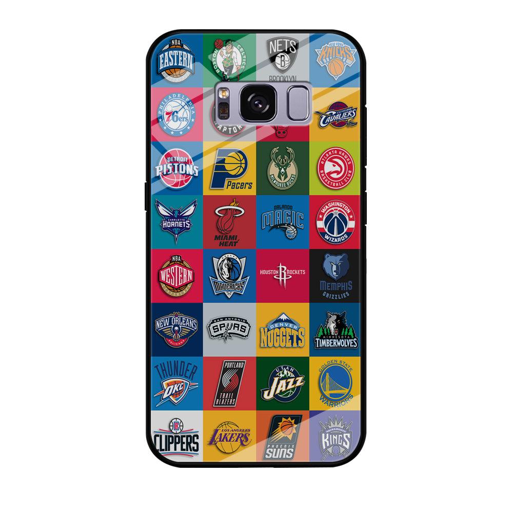 Basketball Teams NBA Samsung Galaxy S8 Case-Tempered Glass Case-Xtracase