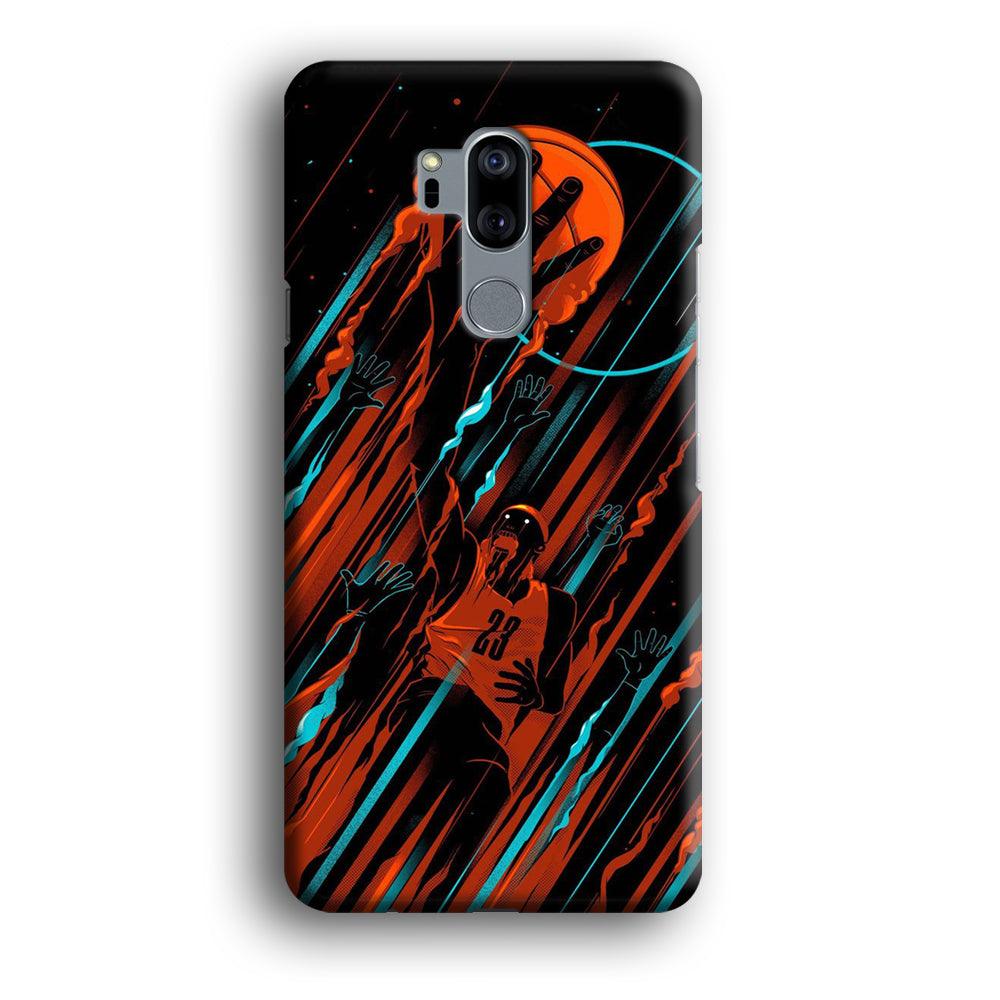 Basketball Art 003 LG G7 ThinQ 3D Case-Xtracase