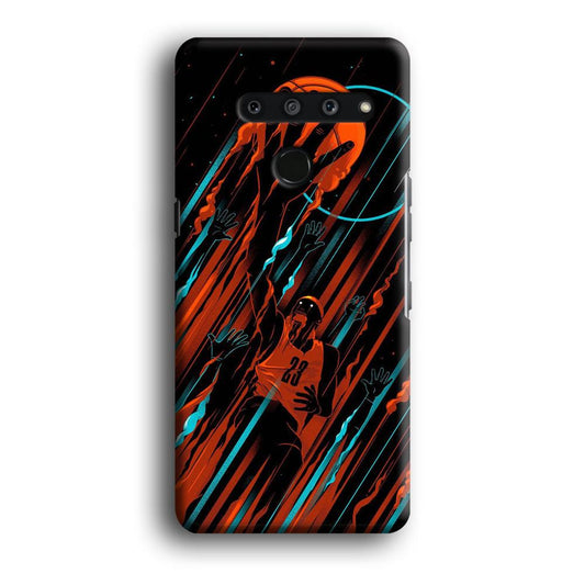 Basketball Art 003 LG V50 3D Case-Xtracase