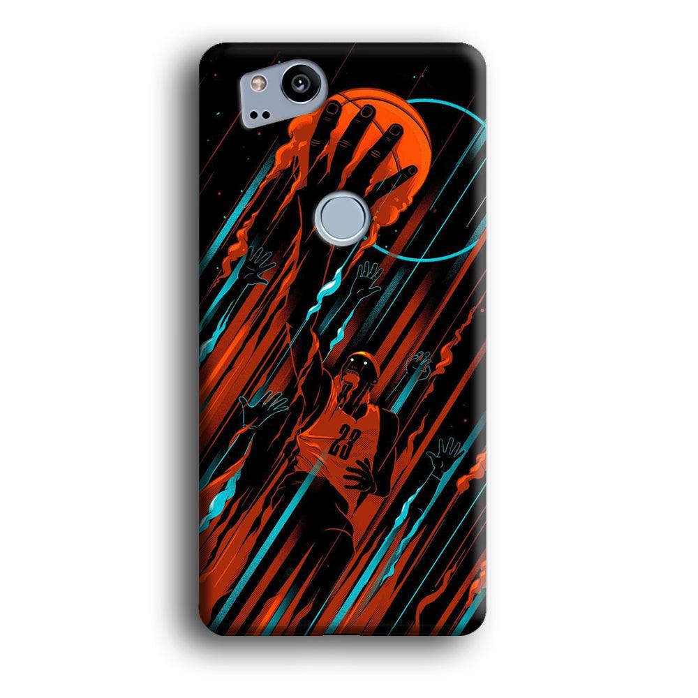 Basketball Art 003 Google Pixel 2 3D Case-Xtracase