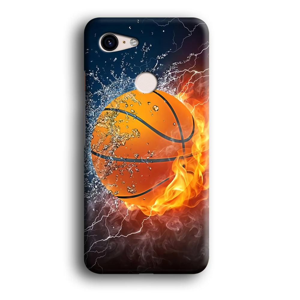 Basketball Ball Cool Art Google Pixel 3 3D Case-Xtracase