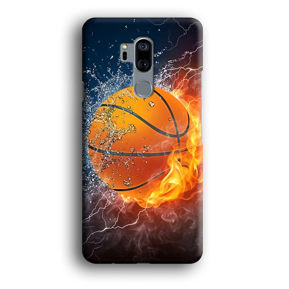 Basketball Ball Cool Art LG G7 ThinQ 3D Case-Xtracase