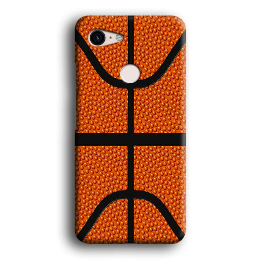 Basketball Pattern Google Pixel 3 3D Case-Xtracase
