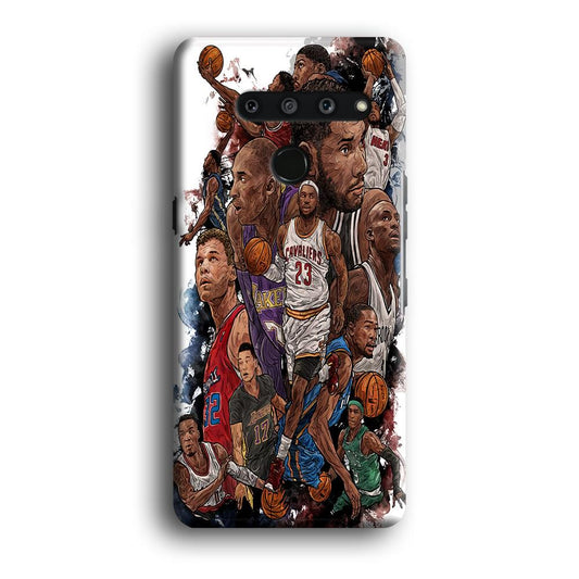 Basketball Players Art LG V50 3D Case-Xtracase
