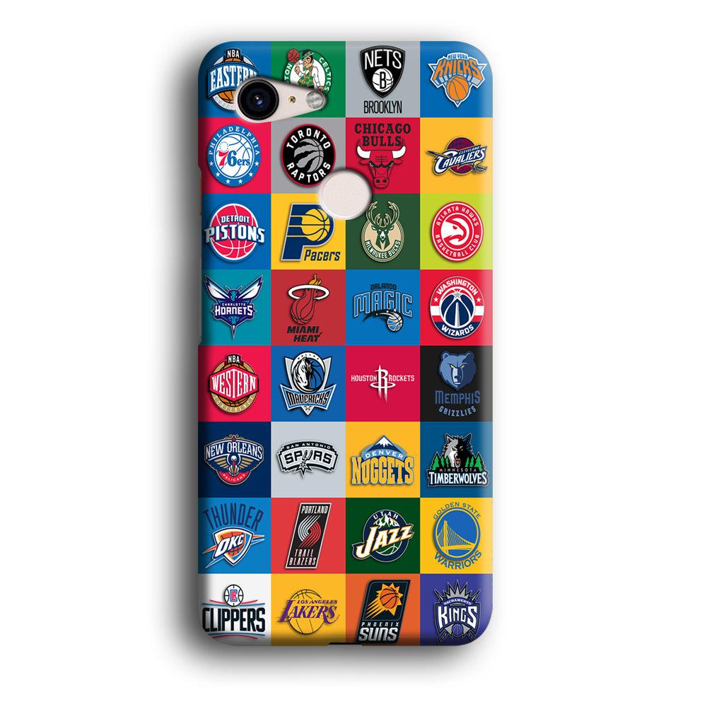 Basketball Teams NBA Google Pixel 3 XL 3D Case-Xtracase