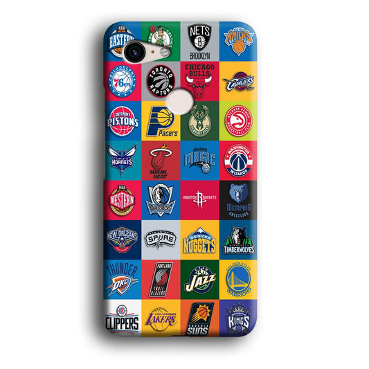 Basketball Teams NBA Google Pixel 3 3D Case-Xtracase