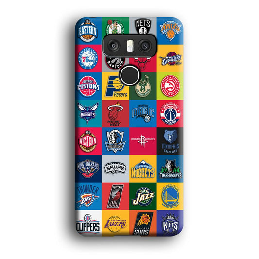 Basketball Teams NBA LG G6 3D Case-Xtracase