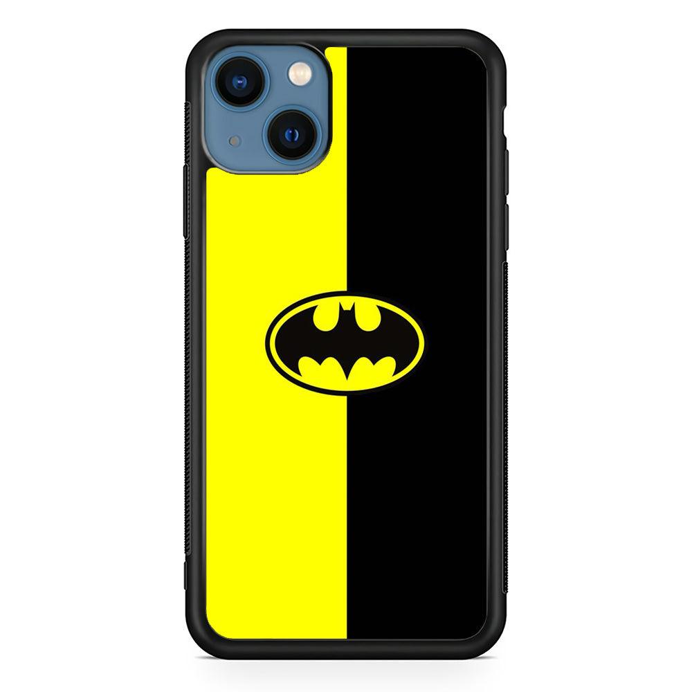 Batman 004 iPhone 13 Mini Case-Rubber / Black (2D Case)-Xtracase
