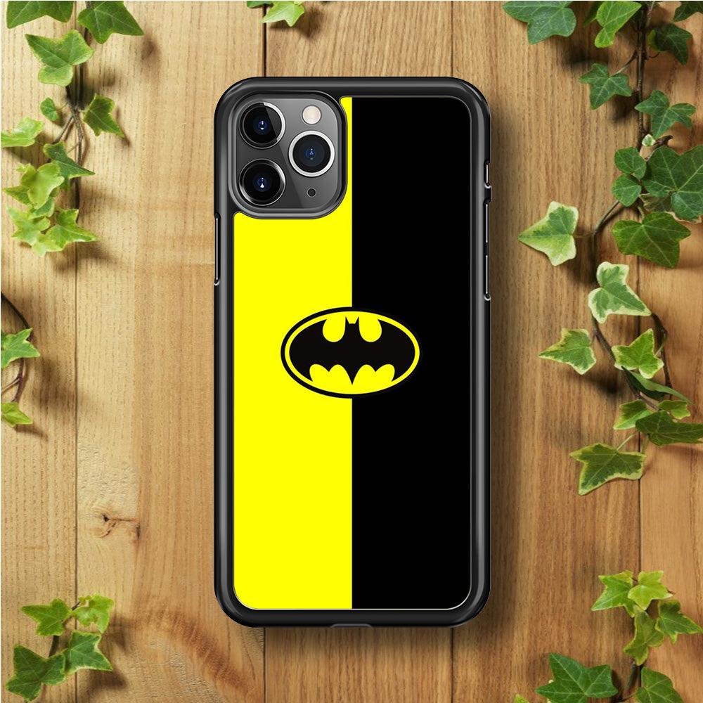 Batman 004 iPhone 11 Pro Max Case-Rubber / Black (2D Case)-Xtracase