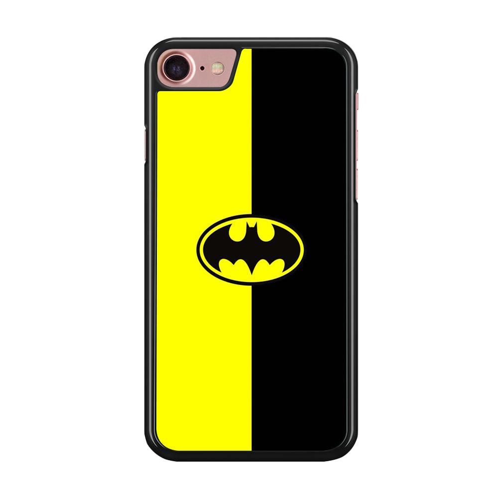 Batman 004 iPhone 7 Case-Rubber / Black (2D Case)-Xtracase